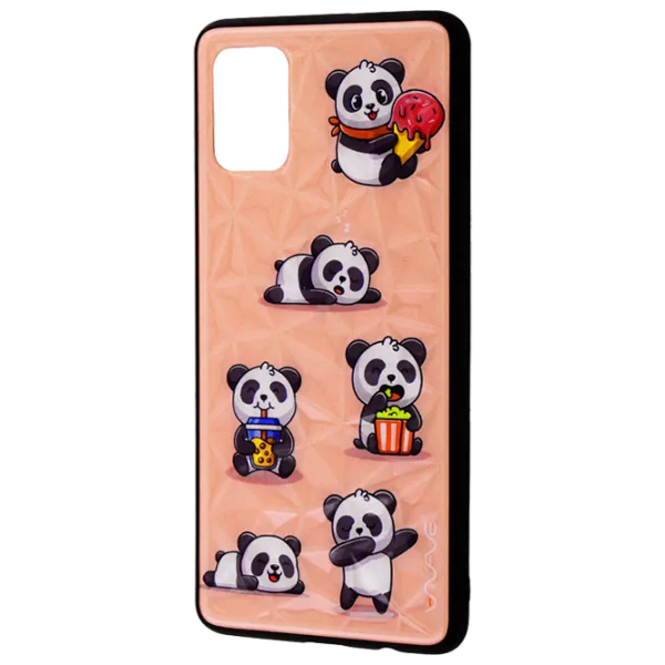 Чехол для смартфона Xiaomi Redmi 9C WAVE/ Back/ TPU/ PC/ Черный Розовый photo 1