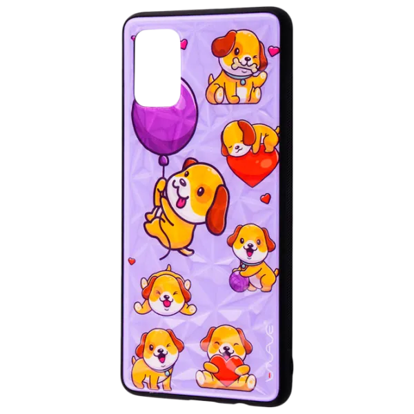 Husă pentru smartphone Xiaomi Redmi 9C WAVE/ Back/ TPU/ PC/ Black Purple photo 1