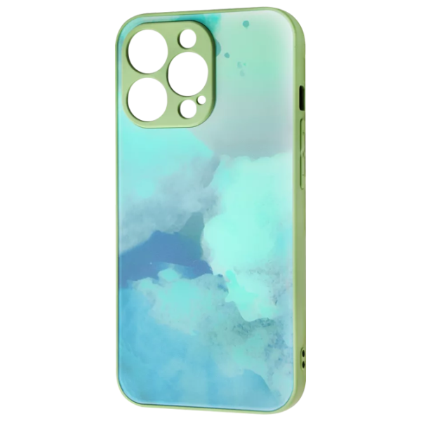 Husă pentru smartphone Apple iPhone 13 Pro WAVE/ Back/ TPU/ Mint Green photo 1