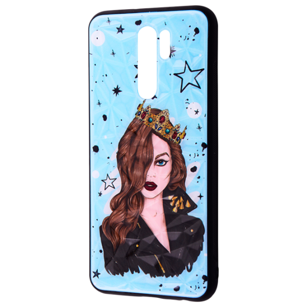 Чехол для смартфона Xiaomi Redmi 9 WAVE/ Back/ PC/ TPU/ Черный Синий photo 1
