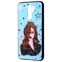 Husă pentru smartphone Xiaomi Redmi 9 WAVE/ Back/ PC/ TPU/ Black Blue