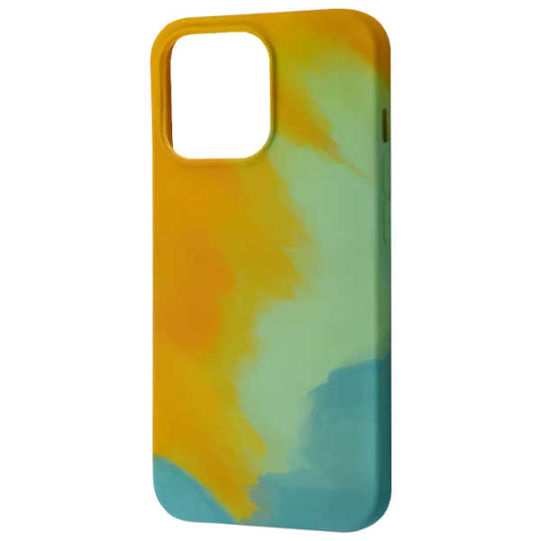 Husă pentru smartphone Apple iPhone 13 Pro WAVE/ Back/ TPU/ Dark Green Yellow photo 1