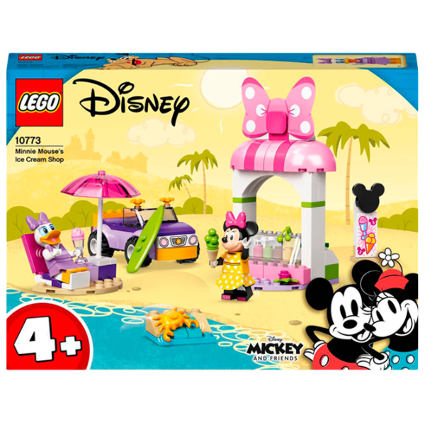 Детский конструктор LEGO Minnie Mouse's Ice Cream Shop Магазин/ Розовый photo 1