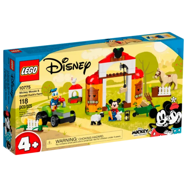 Детский конструктор LEGO Mickey Mouse & Donald Duck Farm Ферма/ Желтый photo 1