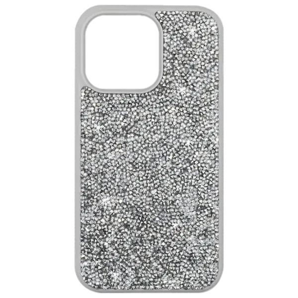 Husă pentru smartphone Apple iPhone 13 Pro Max Bling World/ Back/ TPU/ Silver photo 1