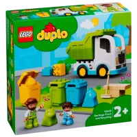 Детский конструктор LEGO Машина санитарии и утилизации Автомобиль/ Разноцветный