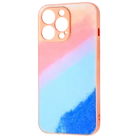 Чехол для смартфона Apple iPhone 13 Pro Max WAVE/ Back/ TPU/ Синий Розовый