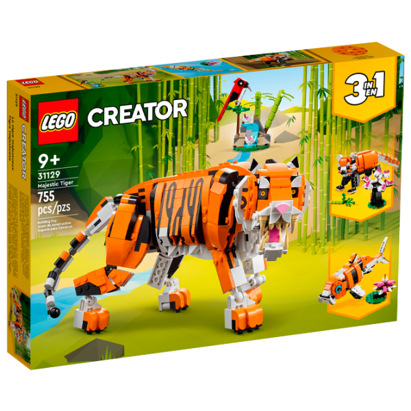 Детский конструктор LEGO Tigrul Maiestuos Животные/ Оранжевый photo 1