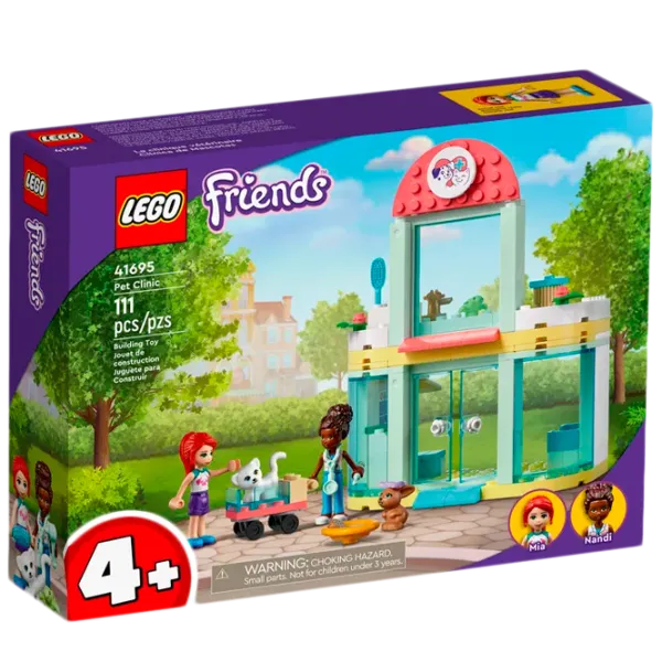 Детский конструктор LEGO Ветеринарная клиника Veterinary Clinic/ Синий photo 1