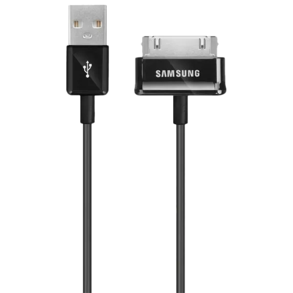 Кабель для телефона ECC1DP0UBE Samsung USB Type-A + 30-pin 1 м/ Черный photo 1