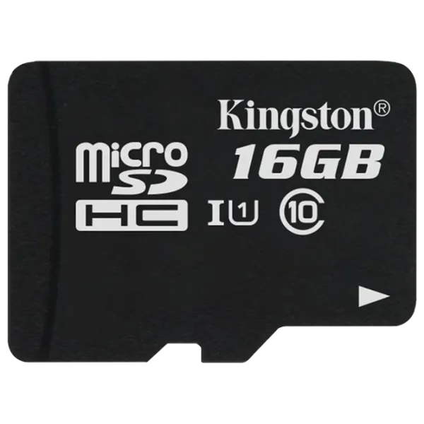 Карта памяти Kingston UHS-I (U1) 16 ГБ MicroSD Card photo 1