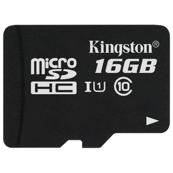 Карта памяти Kingston UHS-I (U1) 16 ГБ MicroSD Card photo 1