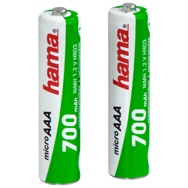 Батарейка Hama Lithium AAA 1.2 В/ 2 шт. photo 1