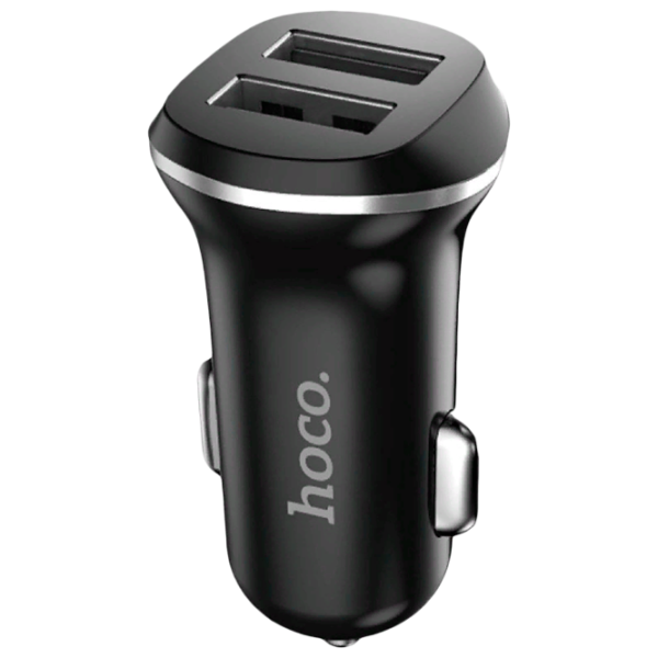 Încărcător auto Hoco Z1 2.1 A/ Black photo 1
