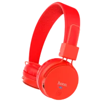 Căști Hoco W19 Easy move Red Fără fir/ Personal