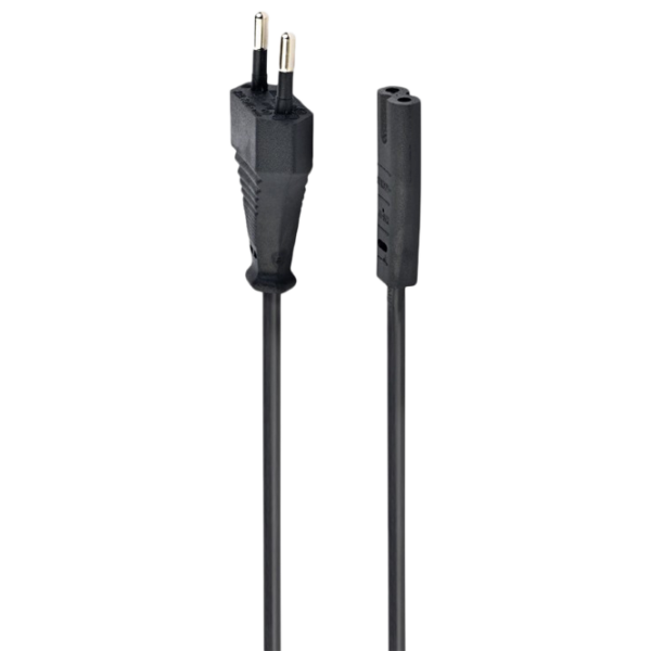 Кабель питания Cablexpert Schuko + C7 1.8 м/ Черный photo 1