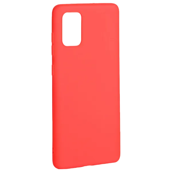 Husă pentru smartphone Samsung Galaxy A71 Samsung/ Back/ TPU/ Red photo 1 Husă pentru smartphone Samsung Galaxy A71 Samsung/ Back/ TPU/ Red photo 1