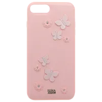 Husă pentru smartphone Apple iPhone 8 Plus/ 7 Plus Luna Aristo/ Back/ Piele/ White Pink