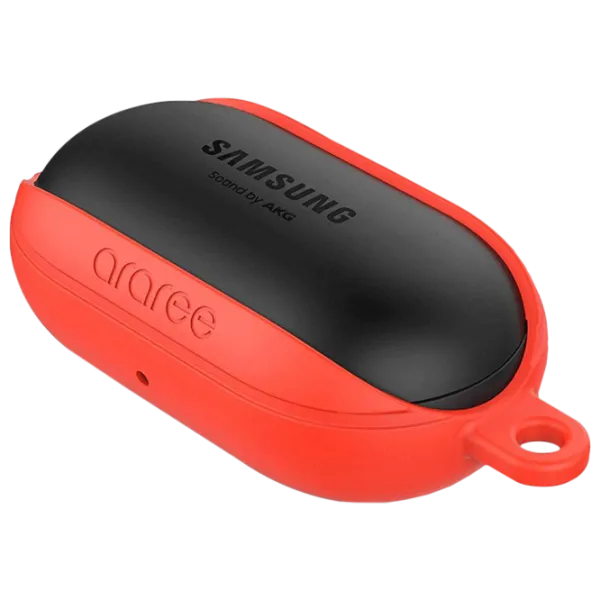 Husă pentru căști Samsung Galaxy Buds (Galaxy Buds Bean) Araree/ Silicon/ Red photo 1