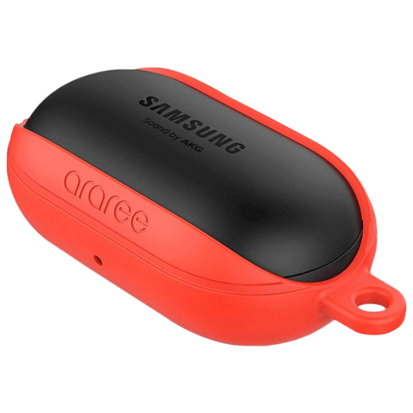 Husă pentru căști Samsung Galaxy Buds (Galaxy Buds Bean) Araree/ Silicon/ Red photo 1