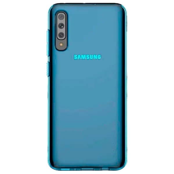Чехол для смартфона Samsung Galaxy A70 Araree/ Back/ TPU/ Прозрачный Синий photo 1 Чехол для смартфона Samsung Galaxy A70 Araree/ Back/ TPU/ Прозрачный Синий photo 1