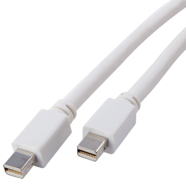 Cablu de date APC Mini DisplayPort + Mini DisplayPort 0.15 m/ White photo 1