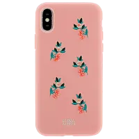 Husă pentru smartphone Apple iPhone X/ XS Luna Aristo/ Back/ Piele/ Blue Pink
