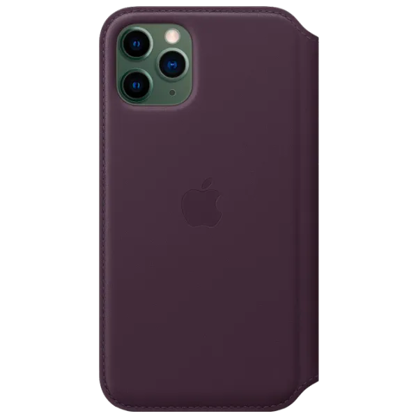 Husă pentru smartphone Apple iPhone 11 Pro Apple/ Flip Cover/ Leather/ TPU/ Aubergin Purple photo 1 Husă pentru smartphone Apple iPhone 11 Pro Apple/ Flip Cover/ Leather/ TPU/ Aubergin Purple photo 1