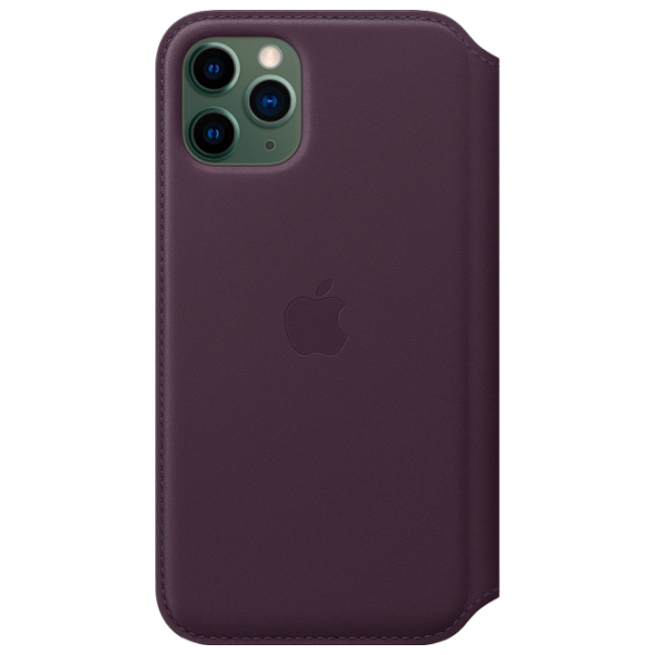 Husă pentru smartphone Apple iPhone 11 Pro Apple/ Flip Cover/ Leather/ TPU/ Aubergin Purple photo 1 Husă pentru smartphone Apple iPhone 11 Pro Apple/ Flip Cover/ Leather/ TPU/ Aubergin Purple photo 1