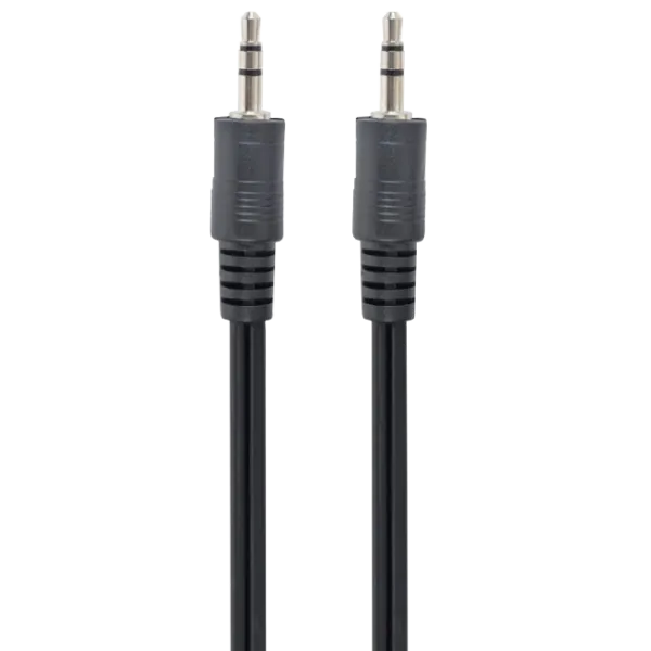 Аудио кабель Gembird 3.5 mm + 3.5 mm 1.2 м/ Черный photo 1