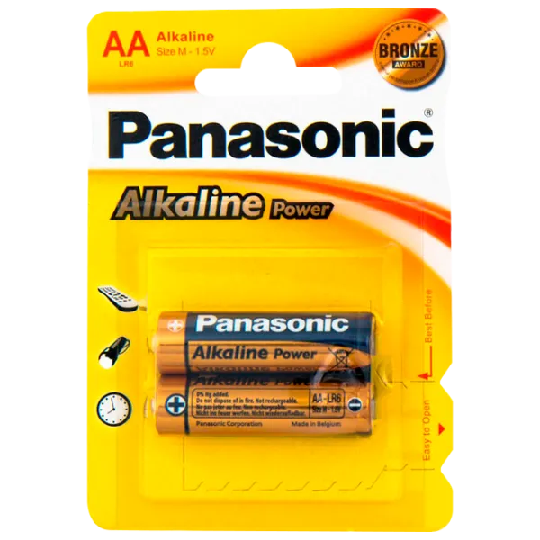 Baterie Panasonic Lithium AA 1.5 V/ 2 buc. photo 1