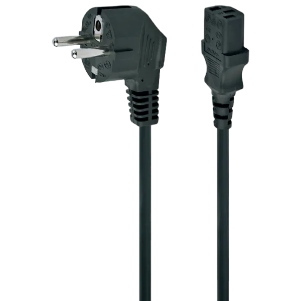 Cablu de alimentare Cablexpert Schuko + C13 1.8 m/ Black photo 1