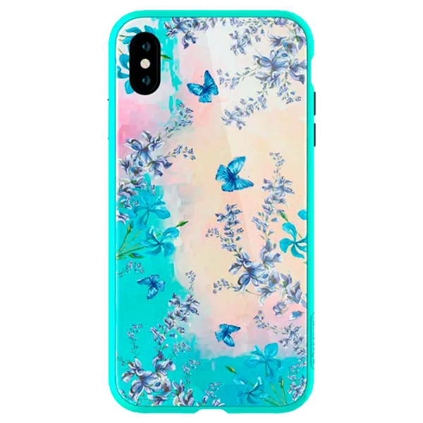 Husă pentru smartphone Apple iPhone XS Max Nillkin/ Back/ TPU/ PC/ Multicolor Green photo 1