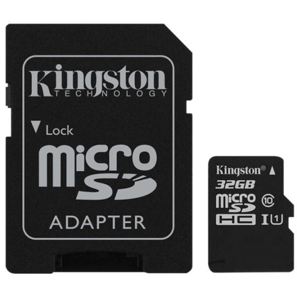 Memory Card Kingston UHS-I 32 ГБ MicroSD Card/ Class10 photo 1