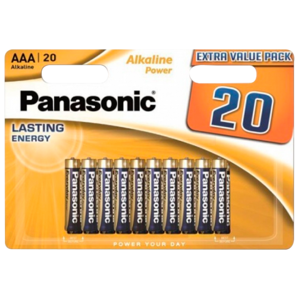 Baterie Panasonic Lithium AA 1.5 V/ 20 buc. photo 1
