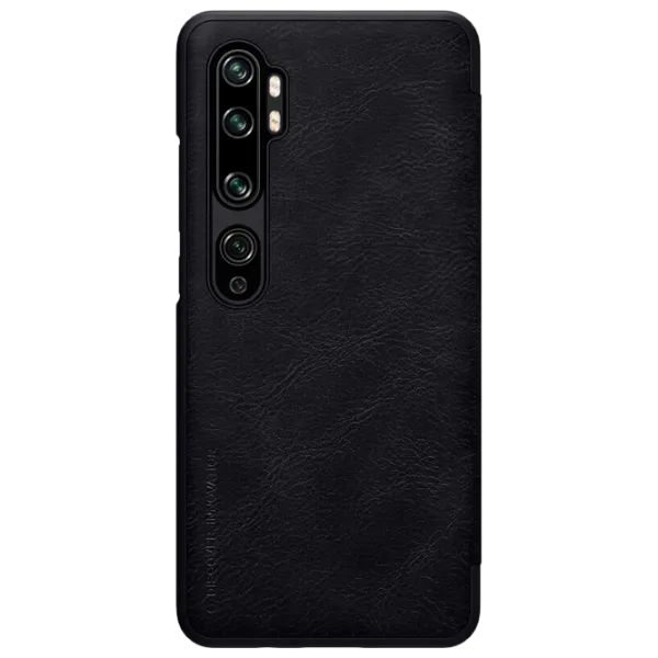 Husă pentru smartphone Xiaomi Mi Note 10 Nillkin/ Flip Cover/ Leather/ TPU/ Black photo 1 Husă pentru smartphone Xiaomi Mi Note 10 Nillkin/ Flip Cover/ Leather/ TPU/ Black photo 1