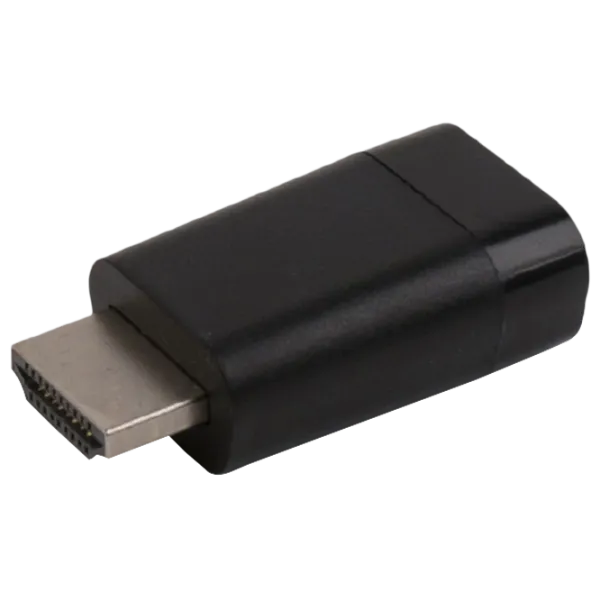 Adapter Gembird A-HDMI-VGA-001 Black photo 1