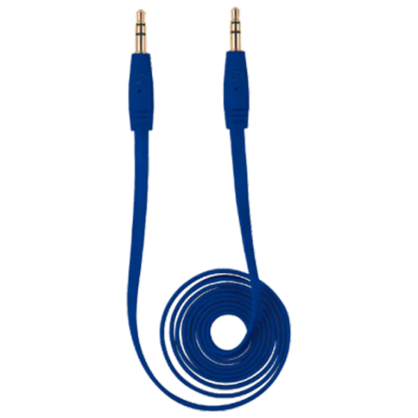 Cablu audio Trust 3.5 mm + 3.5 mm 1 m/ Blue photo 1