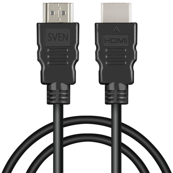 Кабель видео Sven HDMI + HDMI 4.5 м/ Черный photo 1 Кабель видео Sven HDMI + HDMI 4.5 м/ Черный photo 1