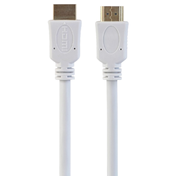 Кабель видео Gembird HDMI + HDMI 1.8 м/ Белый photo 1 Кабель видео Gembird HDMI + HDMI 1.8 м/ Белый photo 1