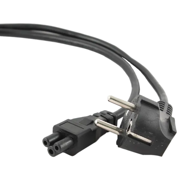 Cablu de alimentare Cablexpert Schuko + C5 1.8 m/ Black photo 1