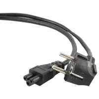 Cablu de alimentare Cablexpert Schuko + C5 1.8 m/ Black
