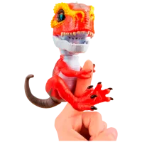 Интерактивная игрушка WowWee Fingerlings Dinosaurs T-Rex 5+/ Красный