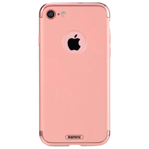 Husă pentru smartphone Apple iPhone 7/ 8/ SE2 Remax/ Back/ PC/ Gold Pink photo 1