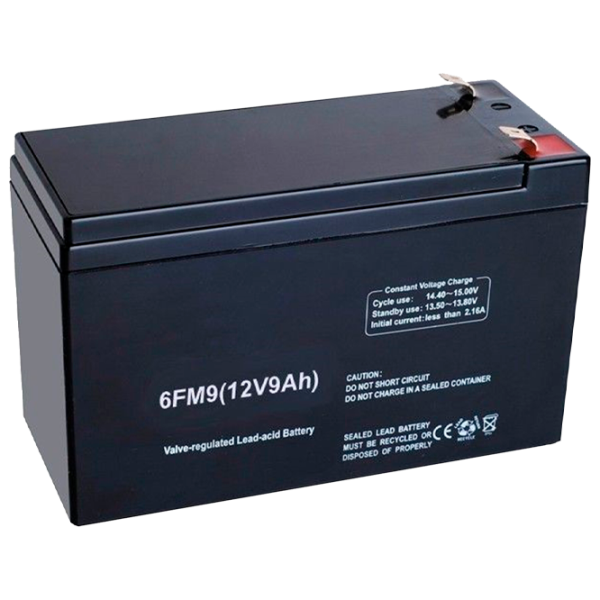 Аккумуляторная батарея для ИБП Ultra Power GP9-12 12 В 9 Ач Черный photo 1