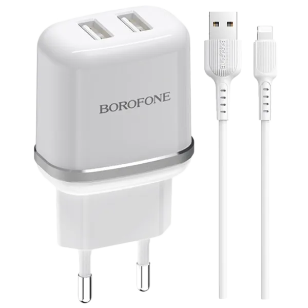 Сетевое зарядное устройство Borofone BA25A Черный photo 1