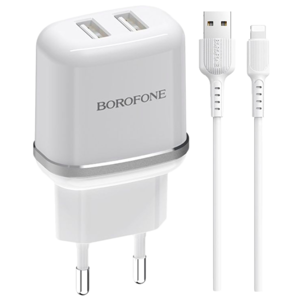 Сетевое зарядное устройство Borofone BA25A Черный photo 1