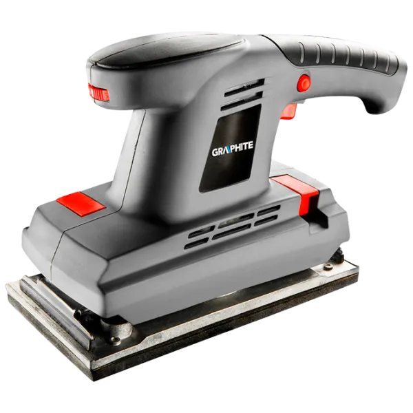 Șlefuitor Graphite 59G323 Cu vibrații/ Gray photo 1 Șlefuitor Graphite 59G323 Cu vibrații/ Gray photo 1