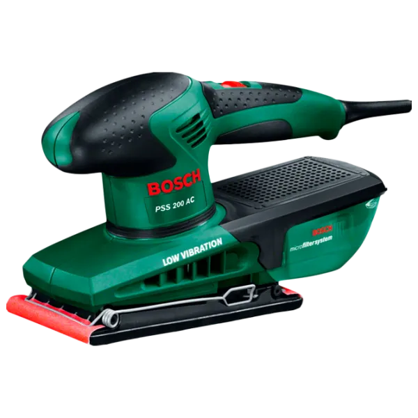 Șlefuitor Bosch PSS 200 AC (0603340120) Cu vibrații/ Green photo 1