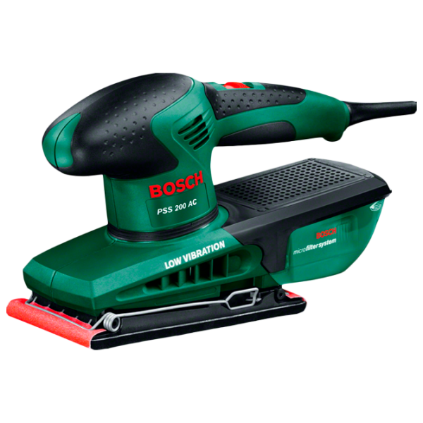 Șlefuitor Bosch PSS 200 AC (0603340120) Cu vibrații/ Green photo 1